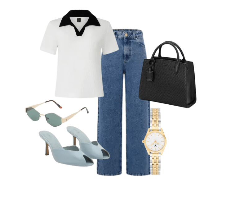 Look Contemporâneo para Faculdade