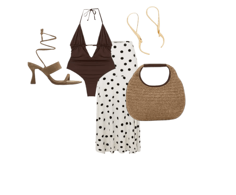 Look Contemporâneo para Praia