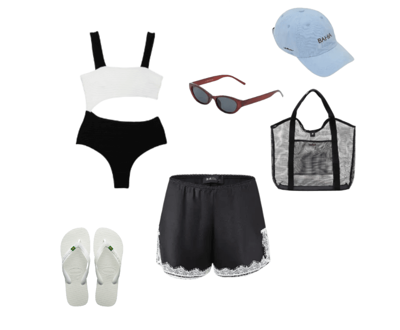 Look Contemporâneo para Praia
