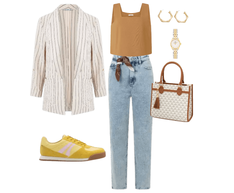 Look Contemporâneo para Faculdade