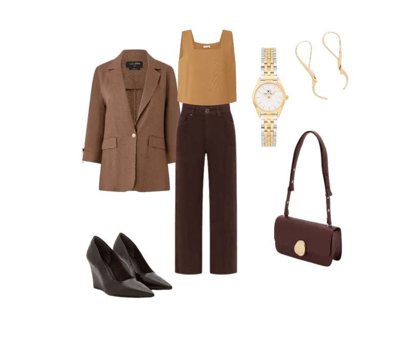 Look Contemporâneo para Trabalho no escritório