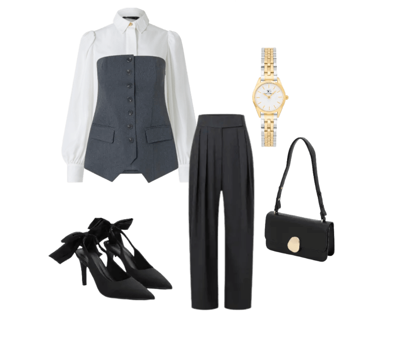 Look Contemporâneo para Trabalho no escritório