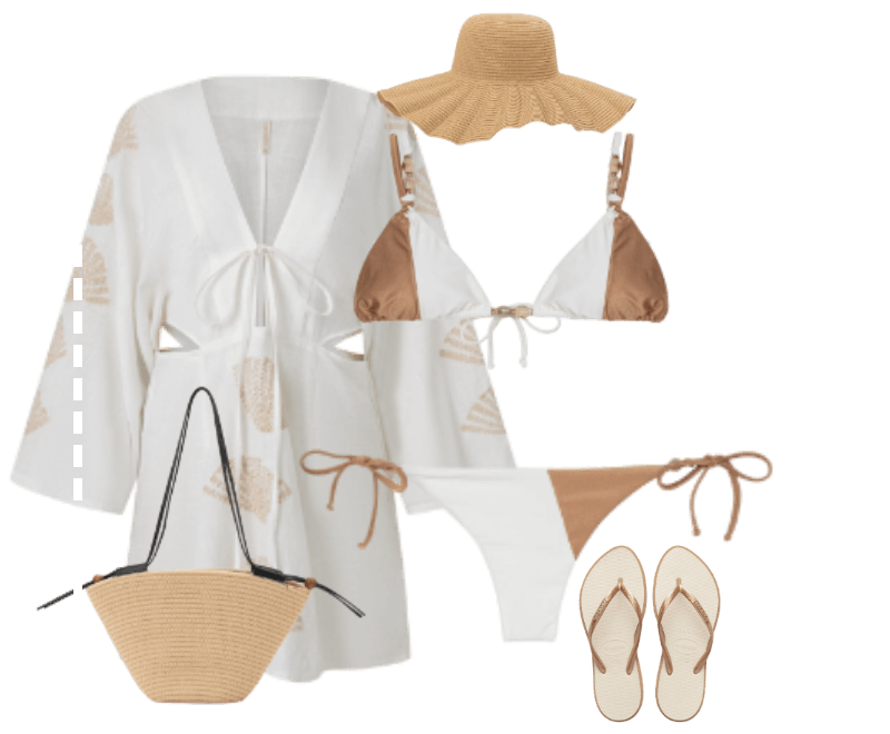 Look Natural para Praia