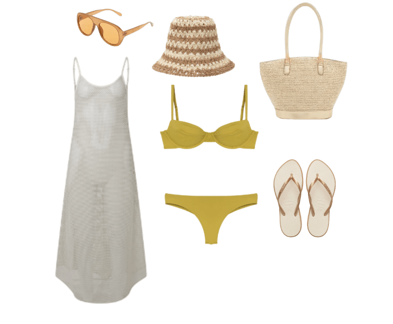 Look Contemporâneo para Praia