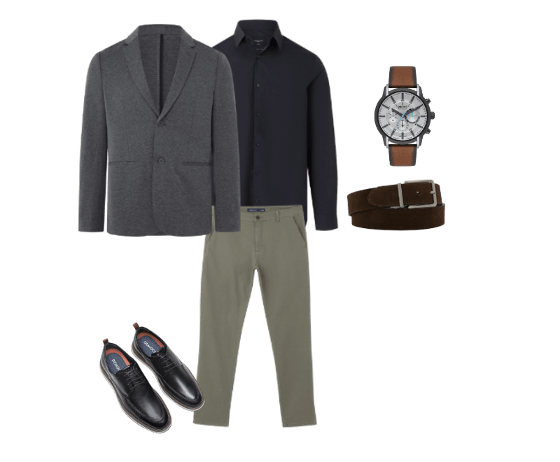 Look Contemporâneo para Trabalho no escritório