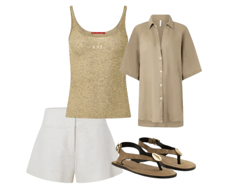 Look Natural para Almoço com familia