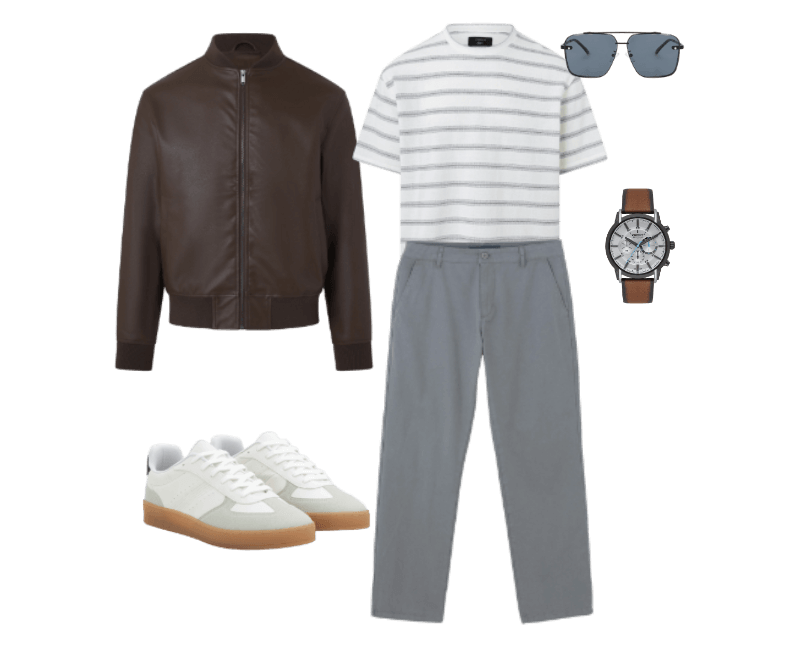 Look Contemporâneo para Date