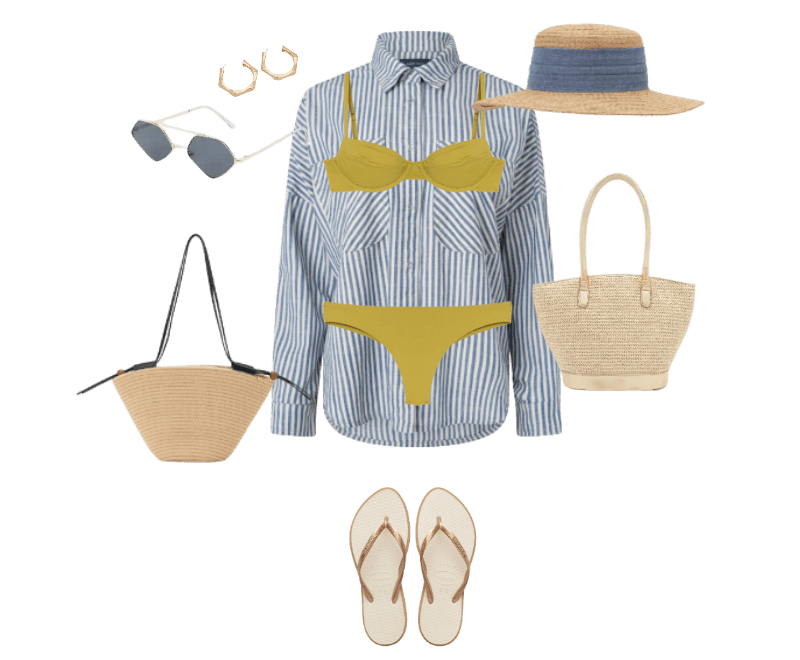 Look Contemporâneo para Praia