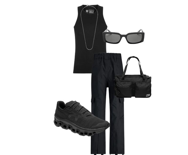 Colar Masculino Corrente Aço Box 2mm Prateado Key Design ; Regata Masculina Em Ribana Preto Sergio K ; Bolsa Masculina Utility 5 Power Duff 2.0 (31L) Preto Nike ; Tênis Masculino Cloudmonster Void Preto On Running ; Óculos Unissex Kiliane Bio-Based Preto Ray-ban ; Calça Masculina JJ Oisans Ski Preto Jack & Jones