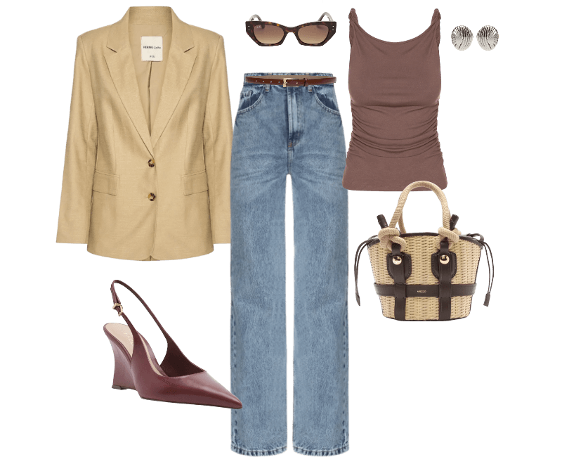 Look Contemporâneo para Trabalho no escritório