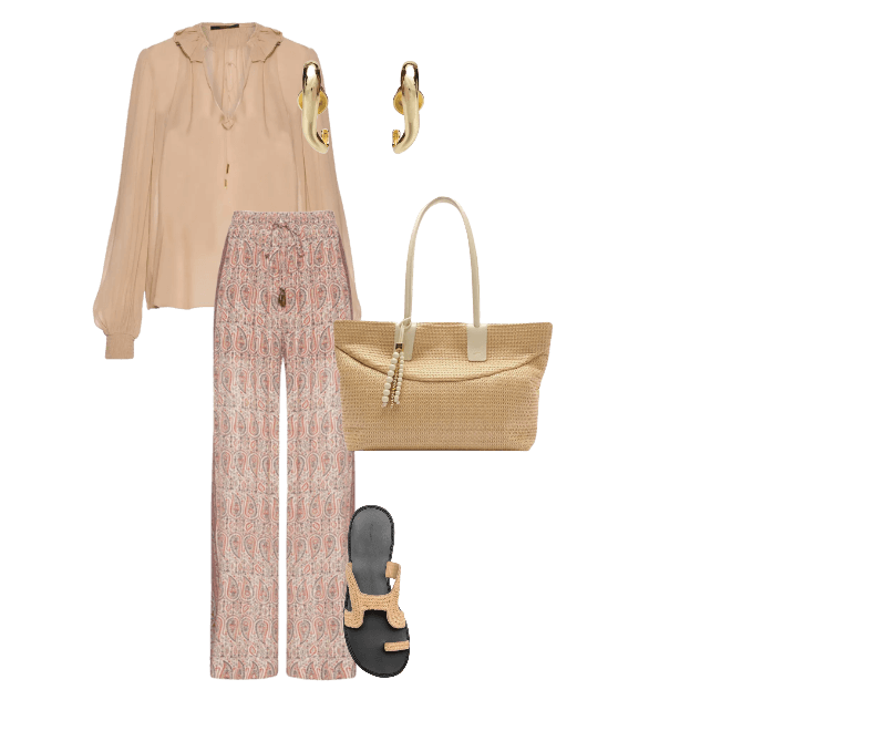 Look Natural para Almoço com familia