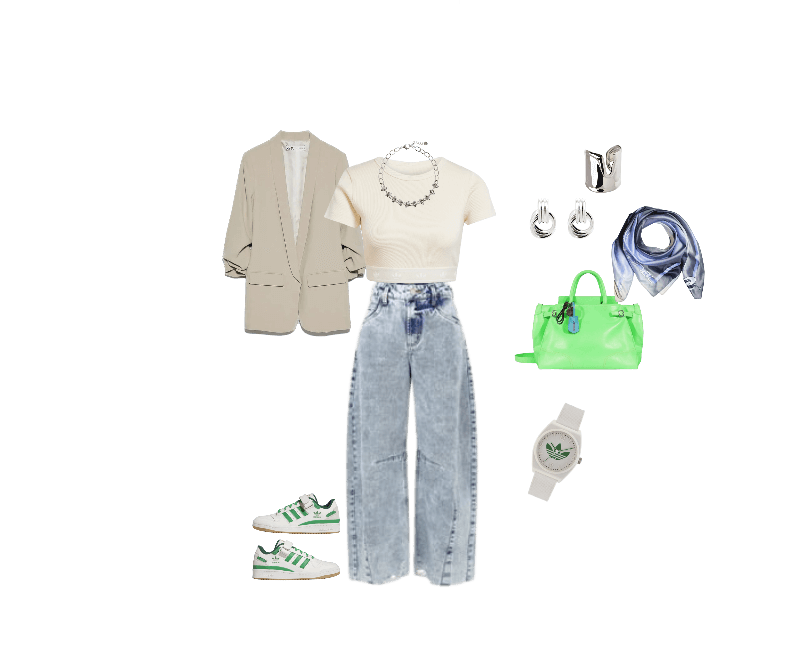 TÊNIS FORUM LOW ; Lenço