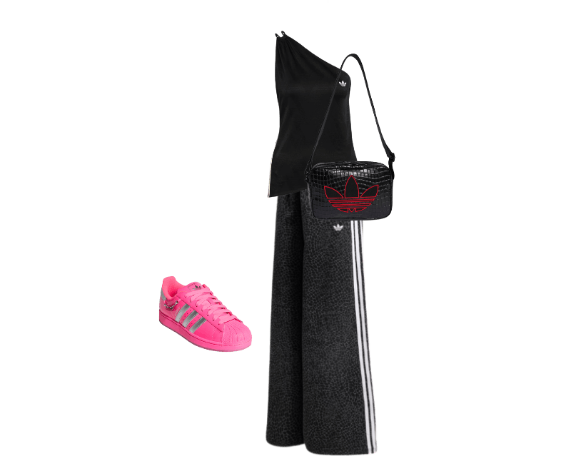 Look casual com tênis rosa para academia