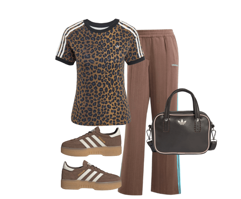 Look casual com estampa animal para lazer