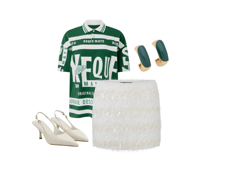 Look casual feminino para verão com camiseta oversized