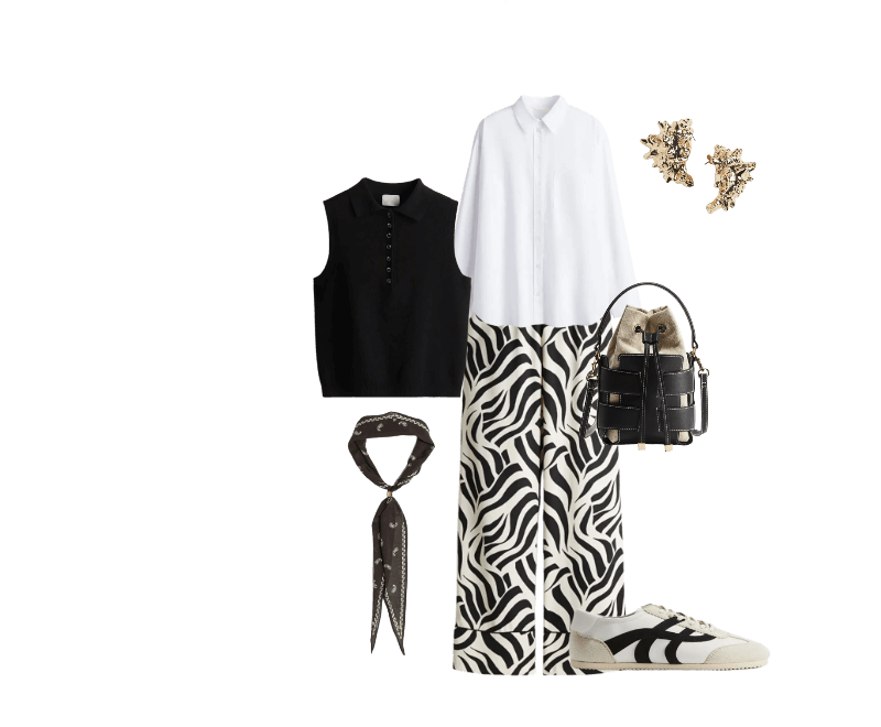 Look feminino para trabalho com camisa oversized