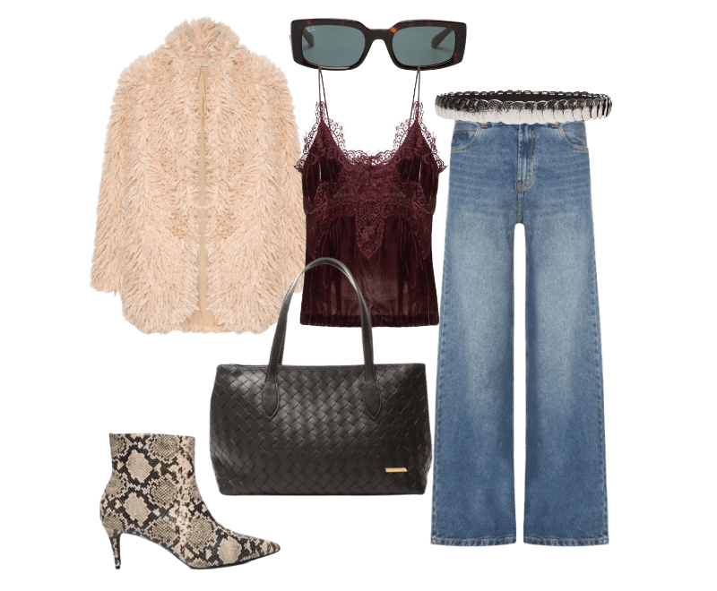 Regata Feminina Em Veludo Roxo Animale ; Cinto Feminino Moeda Prateado Market 33 MV6LC914_PRATA ; Calça Jeans Feminina Wide Leg Azul Animale Jeans ; Óculos De Sol Unissex Sol Kiliane Bio-Based Marrom Ray-ban ; Bota Feminina Salto Baixo Em Couro Animal Print '2Essential ; Casaco Feminino Bege Open ; Bolsa Feminina Maxi Marrom Vicenza