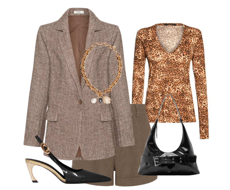 Look casual chic para trabalho com blazer elegante