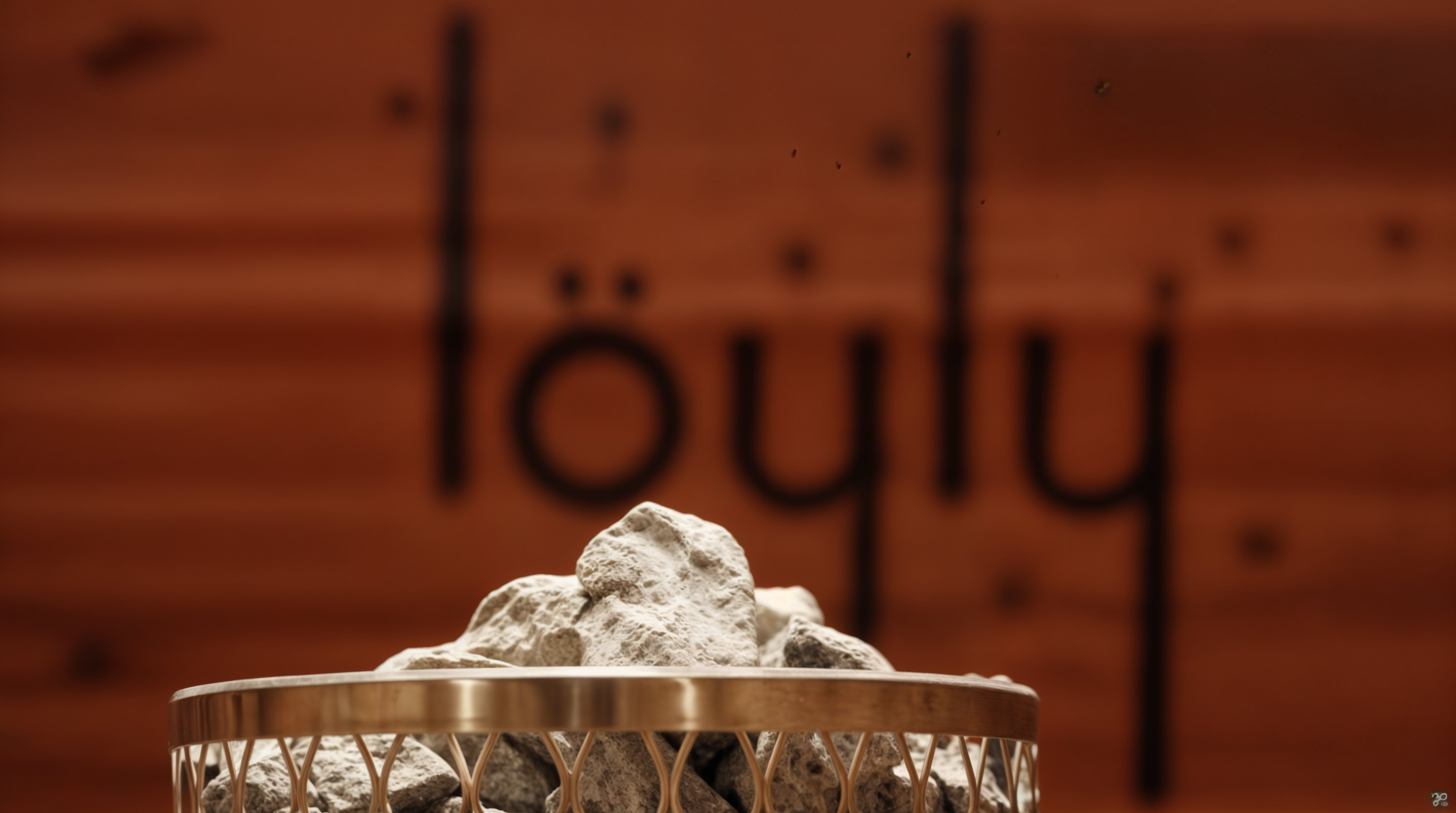 Water hitting hot sauna stones at Löyly Nordic Spa