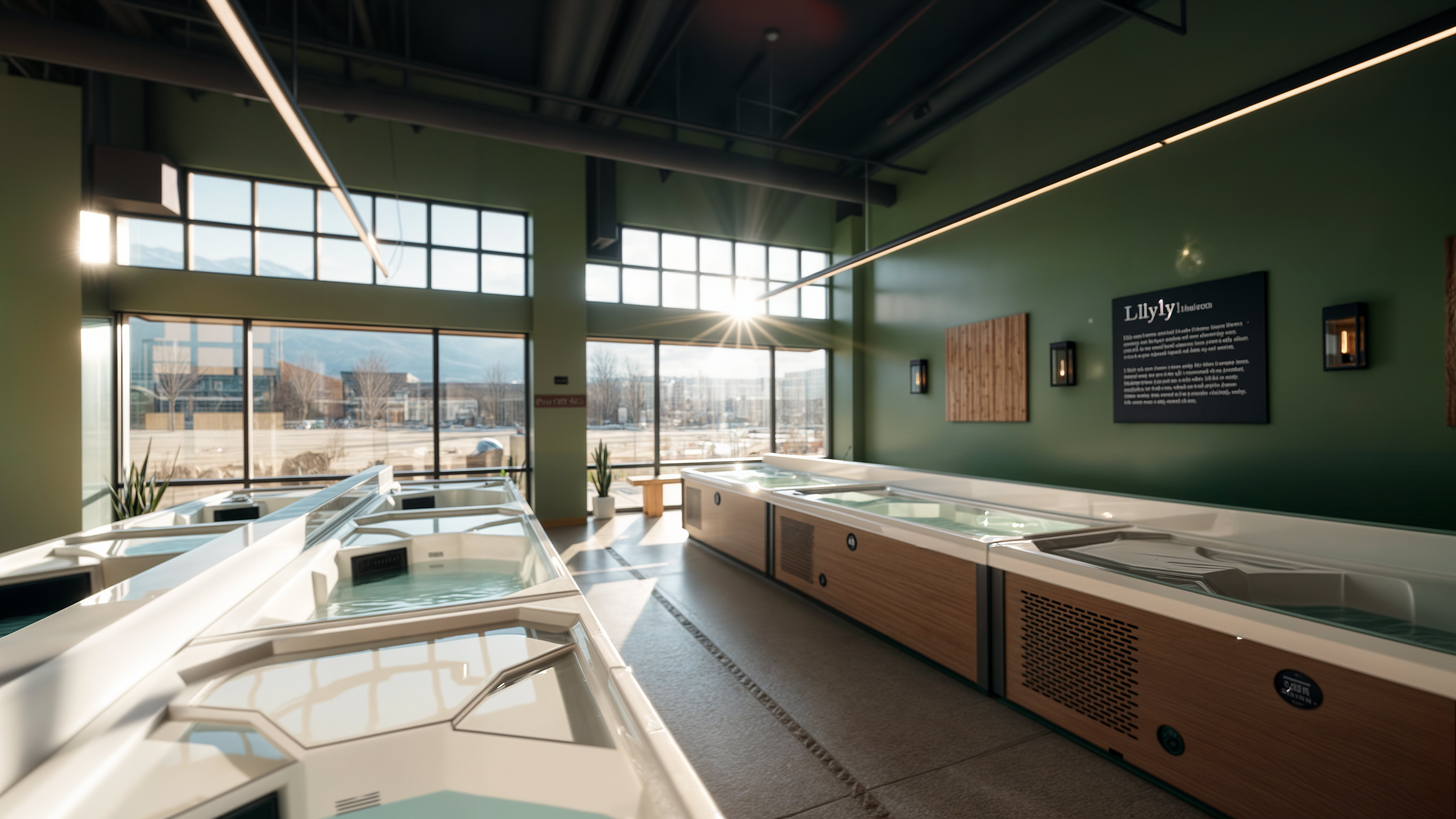 Chlorine-free cold plunges at Löyly Nordic Spa