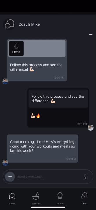 Direct chat with Jason