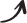 Black upward-pointing arrow with a curved shaft on a transparent background.