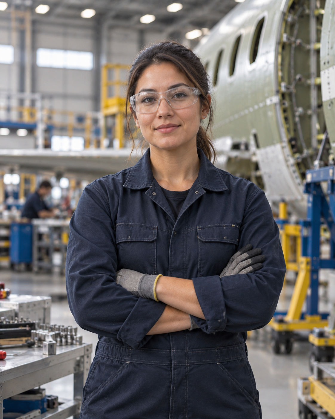 Female Mechanical Design Engineer - spacecraft structures lab