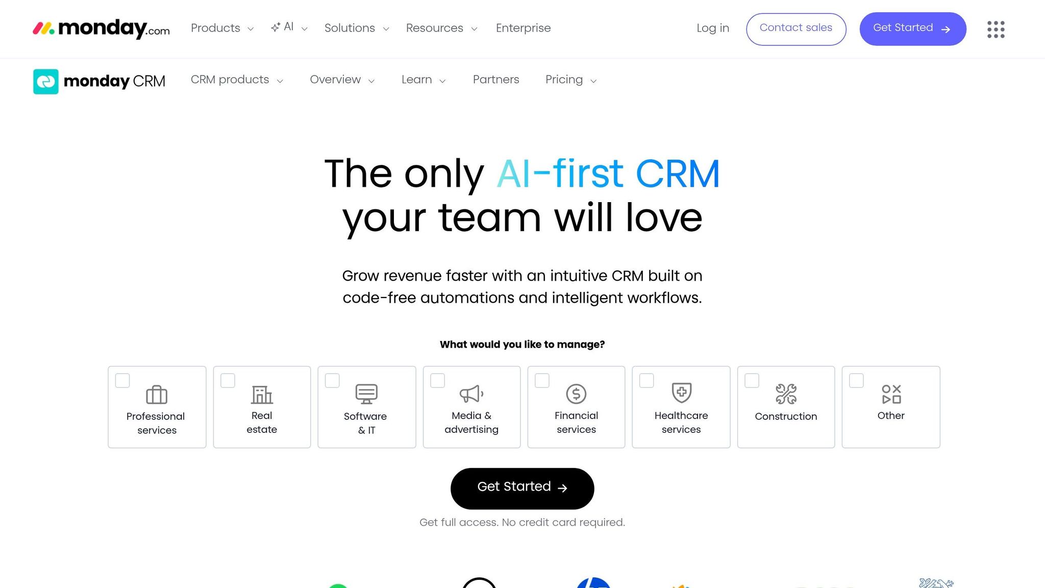 monday CRM