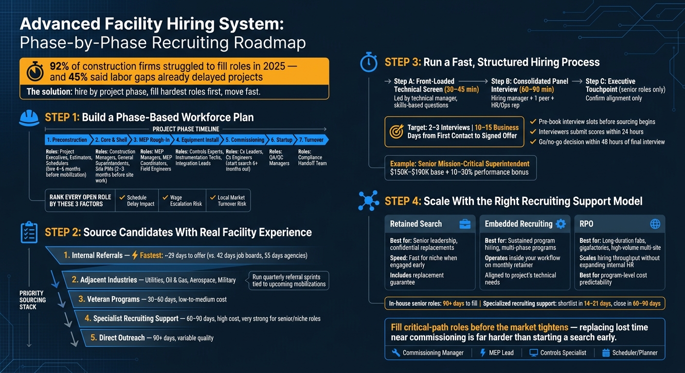 Advanced Facility Hiring System: Phase-by-Phase Recruiting Roadmap