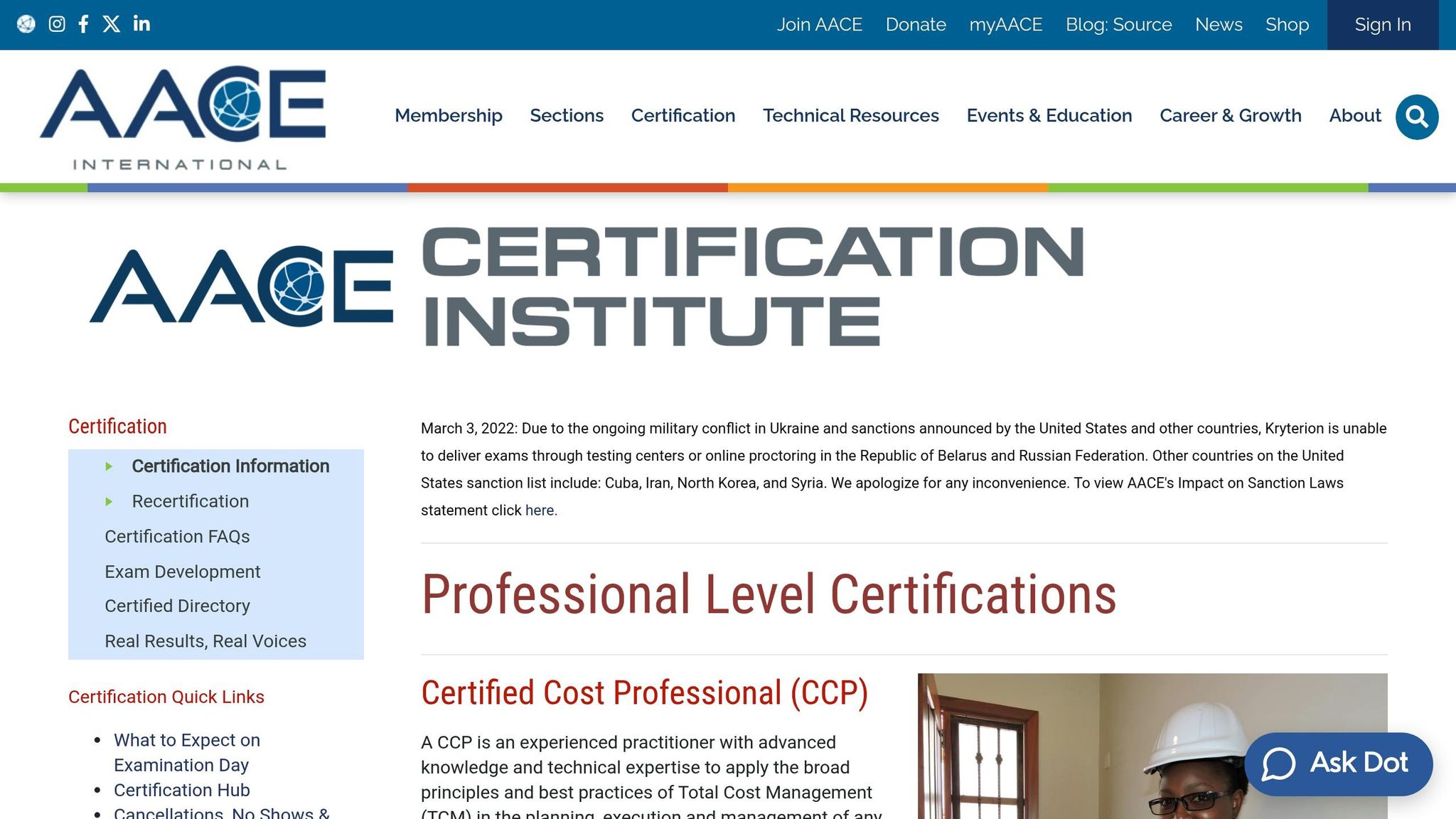 Certified Cost Professional