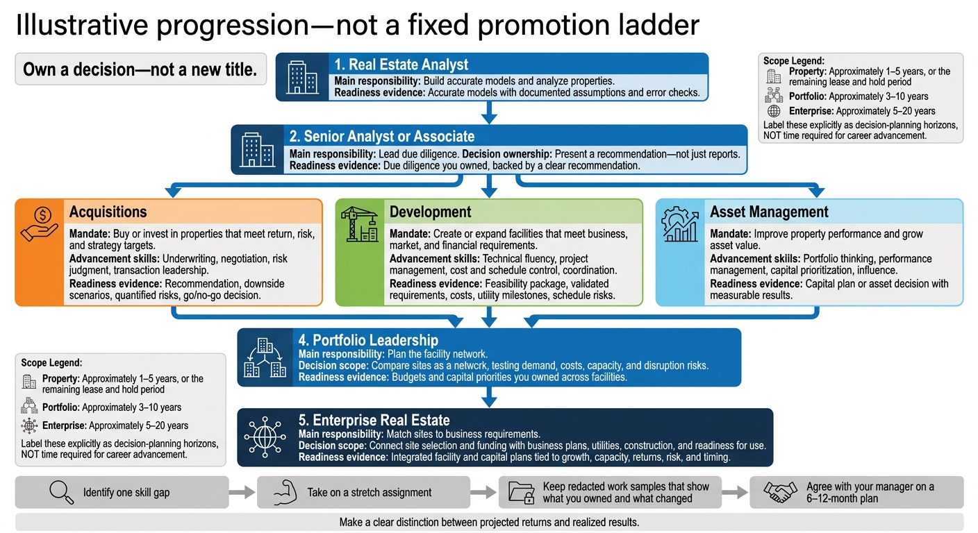 Industrial Real Estate Career Path: Analyst to Enterprise Leader