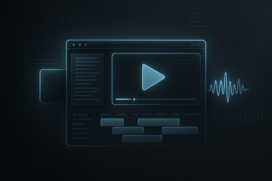 Globo AI-generated video content dashboard