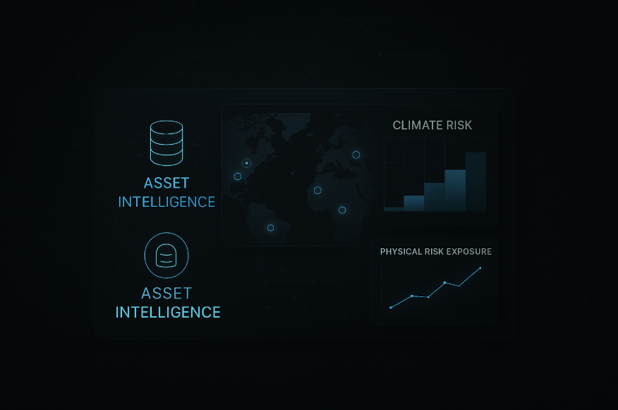 MSCI AI-enhanced climate risk data dashboard
