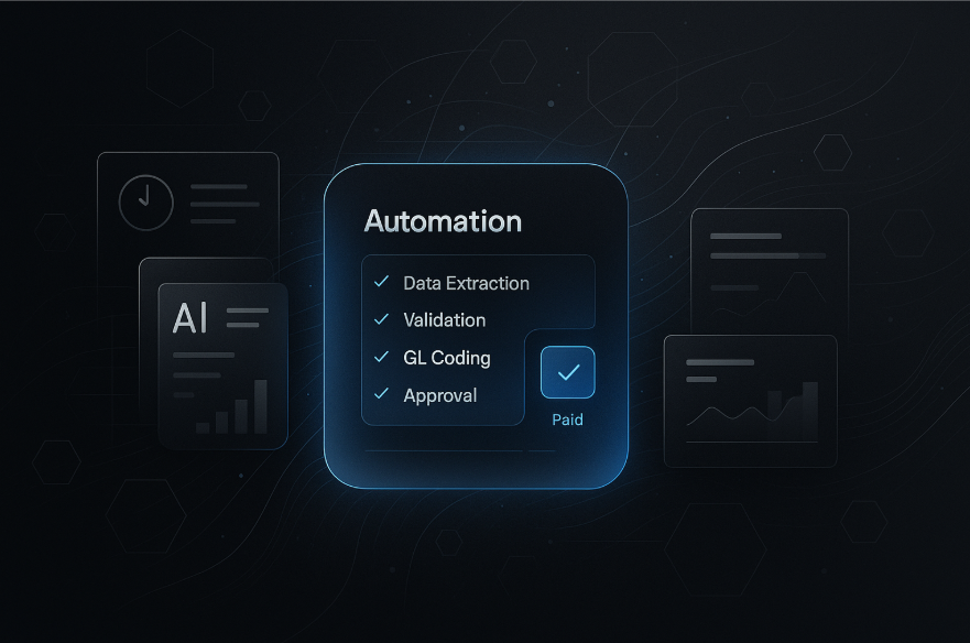Hausers Group AI invoice management dashboard