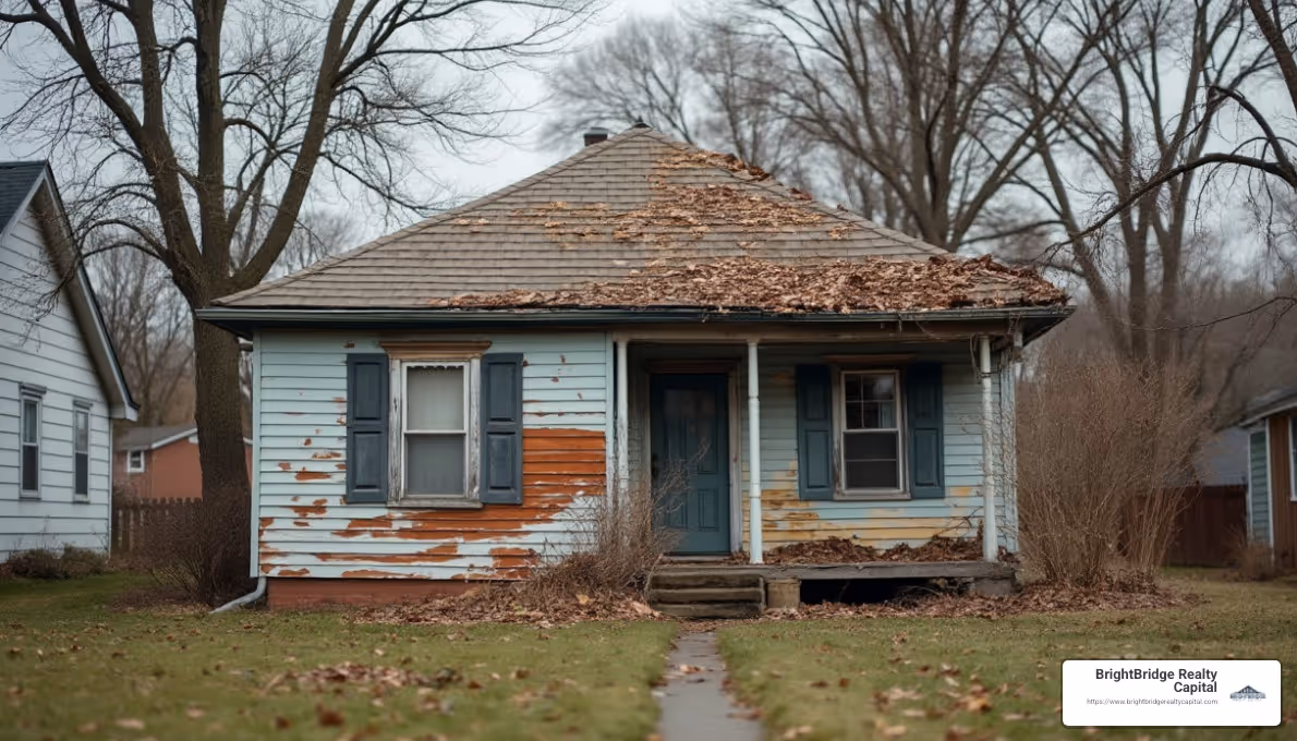Successful flippers often buy distressed properties - fix and flip strategies