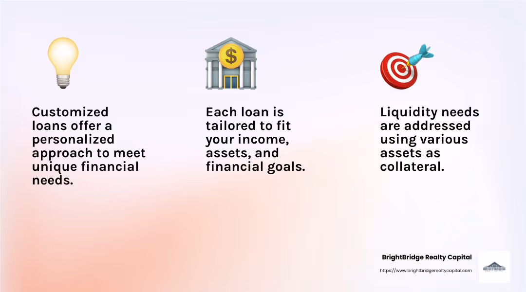 Customized Loan Solutions Infographic - customized loan solutions infographic 3_facts_emoji_light-gradient