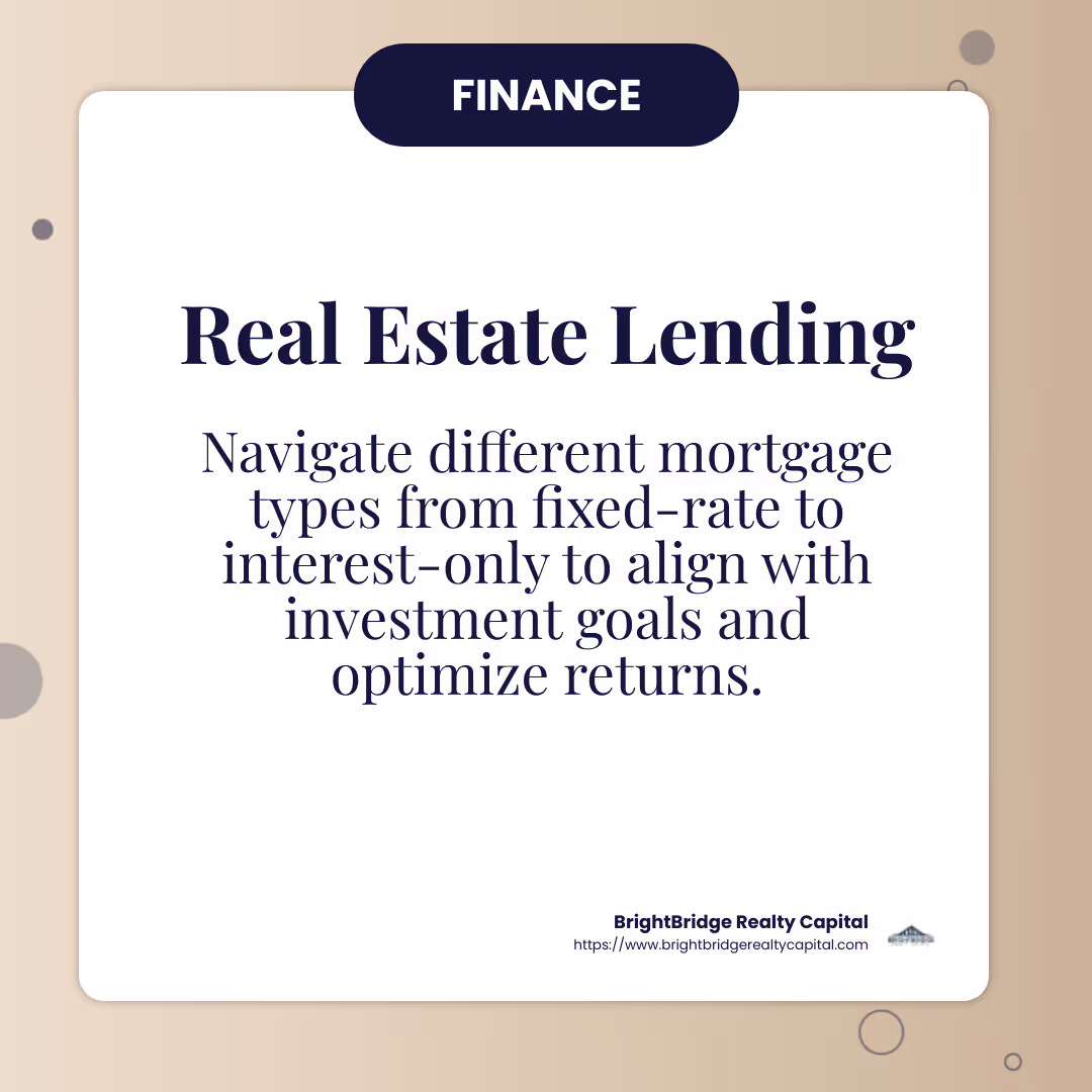 Quote about the importance of understanding real estate lending services - Real estate lending services infographic simple-info-card