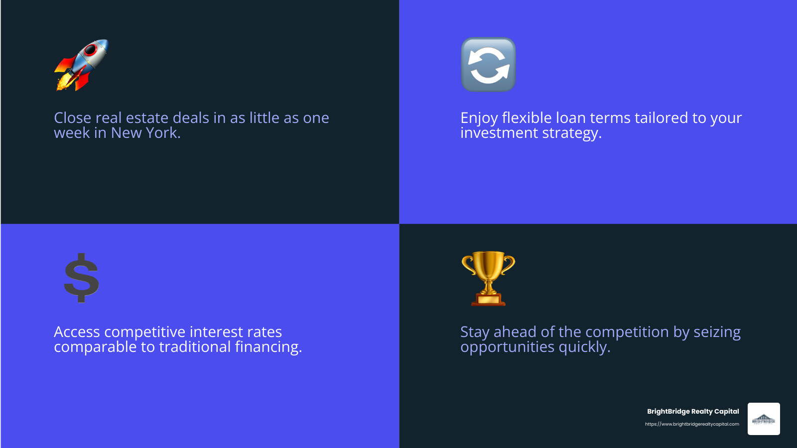 Quick Real Estate Funding Benefits - Quick real estate funding New York infographic 4_facts_emoji_blue Quick Real Estate Funding Benefits - Quick real estate funding New York infographic 4_facts_emoji_blue