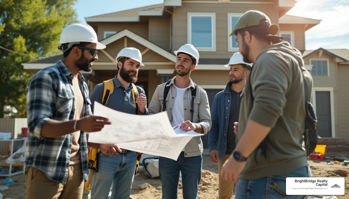 Real estate investment concept - line of credit for flipping houses Real estate investment concept - line of credit for flipping houses