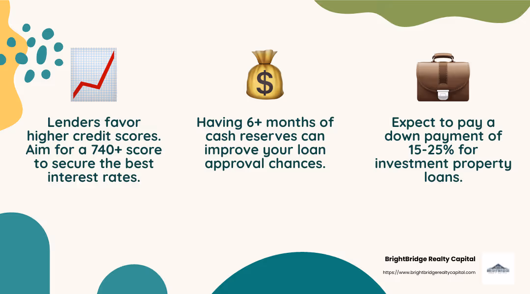 Understanding Loan Approval Factors - financing a rental property infographic 3_facts_emoji_nature