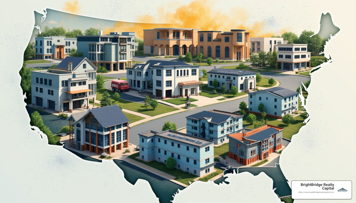 Custom Solutions Graphic - ground-up construction financing Custom Solutions Graphic - ground-up construction financing