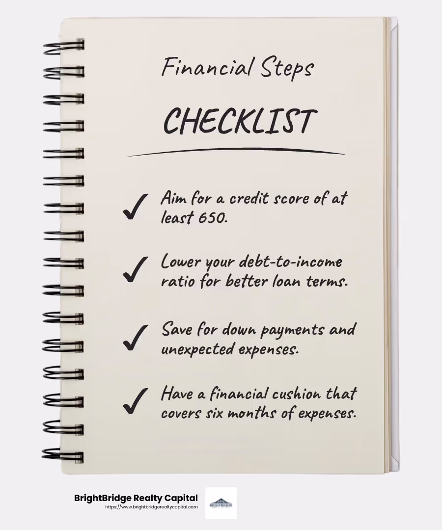 Market research helps identify the best locations for investment. - Real estate investment resources infographic checklist-notebook
