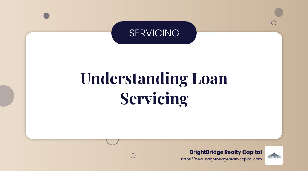 Loan servicing infographic - investor loan services infographic simple-info-landscape-card