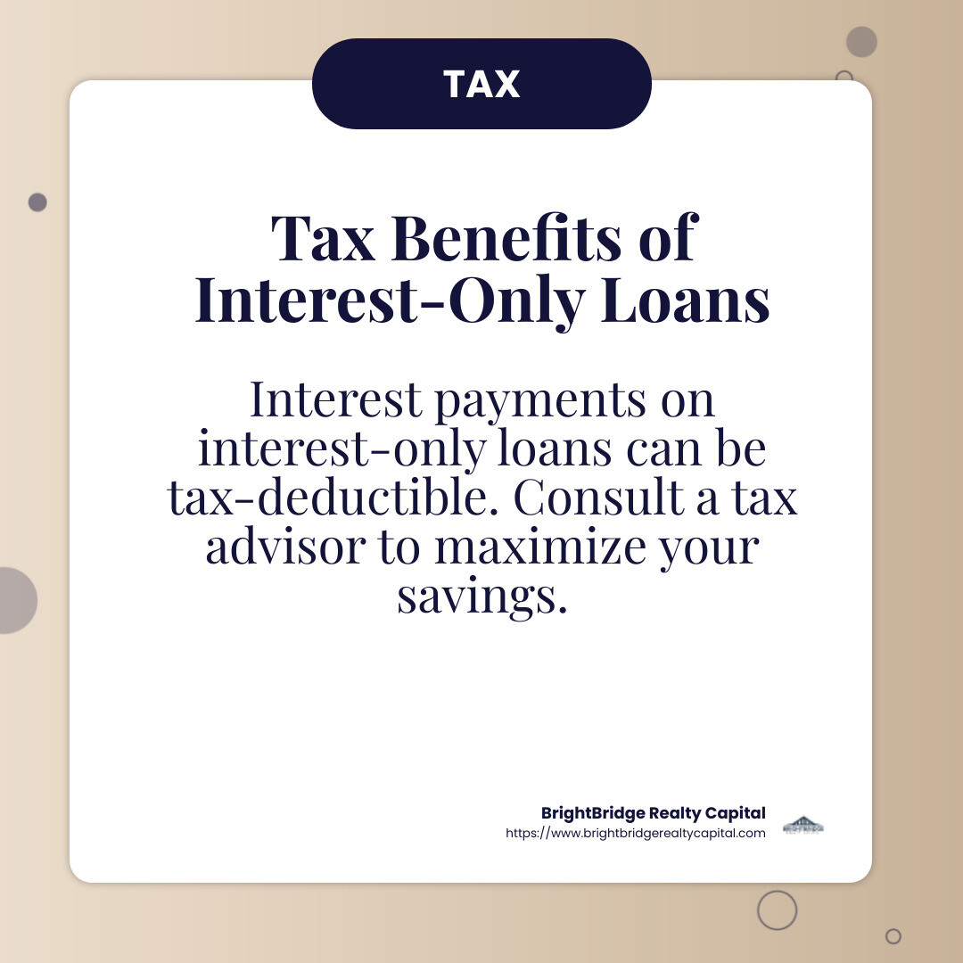 Tax benefits explained - interest only loan for rental property infographic simple-info-card Tax benefits explained - interest only loan for rental property infographic simple-info-card