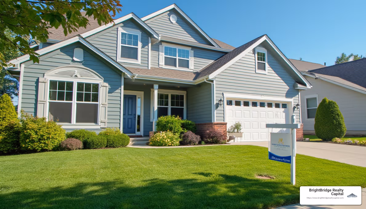 Home Ready for Sale - fix and flip construction