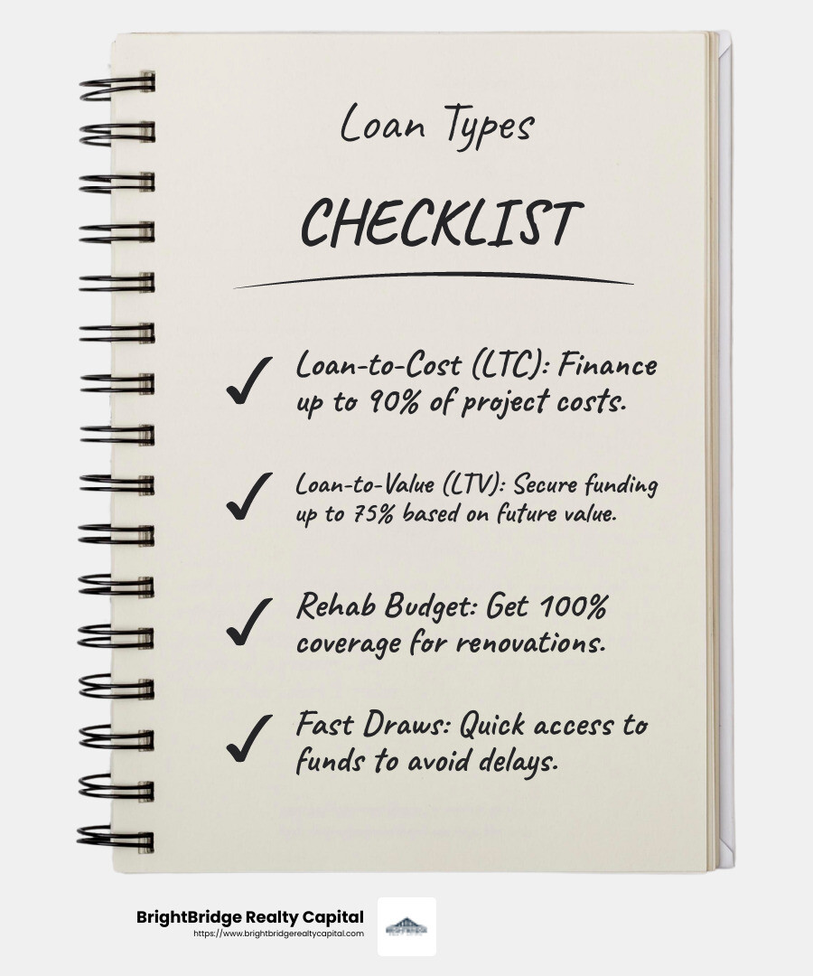 Loan-to-Cost and Loan-to-Value Explained - fix and flip capital infographic checklist-notebook Loan-to-Cost and Loan-to-Value Explained - fix and flip capital infographic checklist-notebook