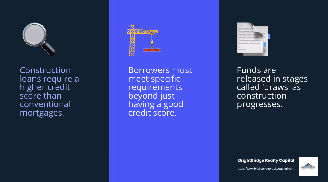 Construction Loan Draw Schedule - best construction loan lenders infographic 3_facts_emoji_blue