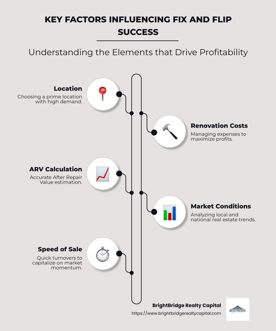 Detailed infographic about important factors and top markets in the fix and flip real estate investment, including market size, key locations, and profit potential, emphasizing popular cities and economic conditions driving growth - fix and flip market infographic infographic-line-5-steps-neat_beige Detailed infographic about important factors and top markets in the fix and flip real estate investment, including market size, key locations, and profit potential, emphasizing popular cities and economic conditions driving growth - fix and flip market infographic infographic-line-5-steps-neat_beige