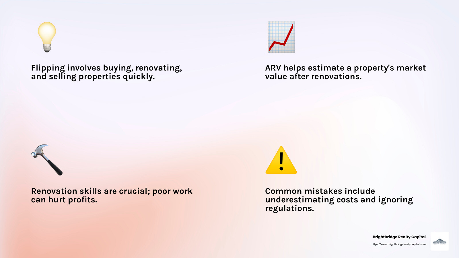 Common Mistakes in House Flipping - fix and flip market infographic 4_facts_emoji_light-gradient Common Mistakes in House Flipping - fix and flip market infographic 4_facts_emoji_light-gradient