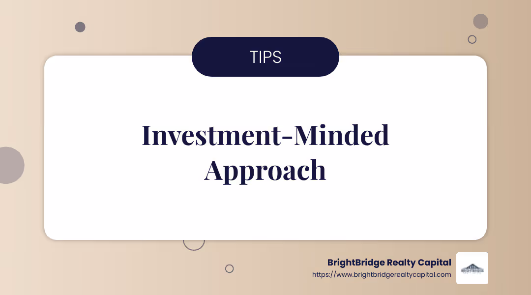 Investment-minded buyers focus on ROI - fix and flip buyers infographic simple-info-landscape-card